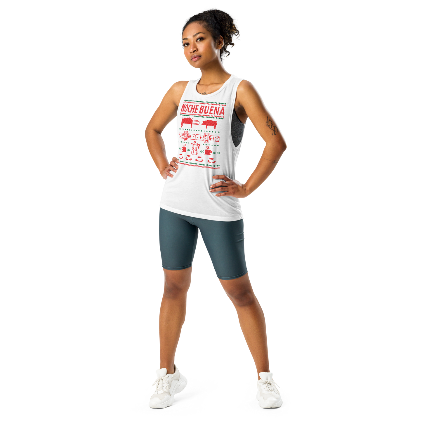 Noche Buena Ladies’ Muscle Tank
