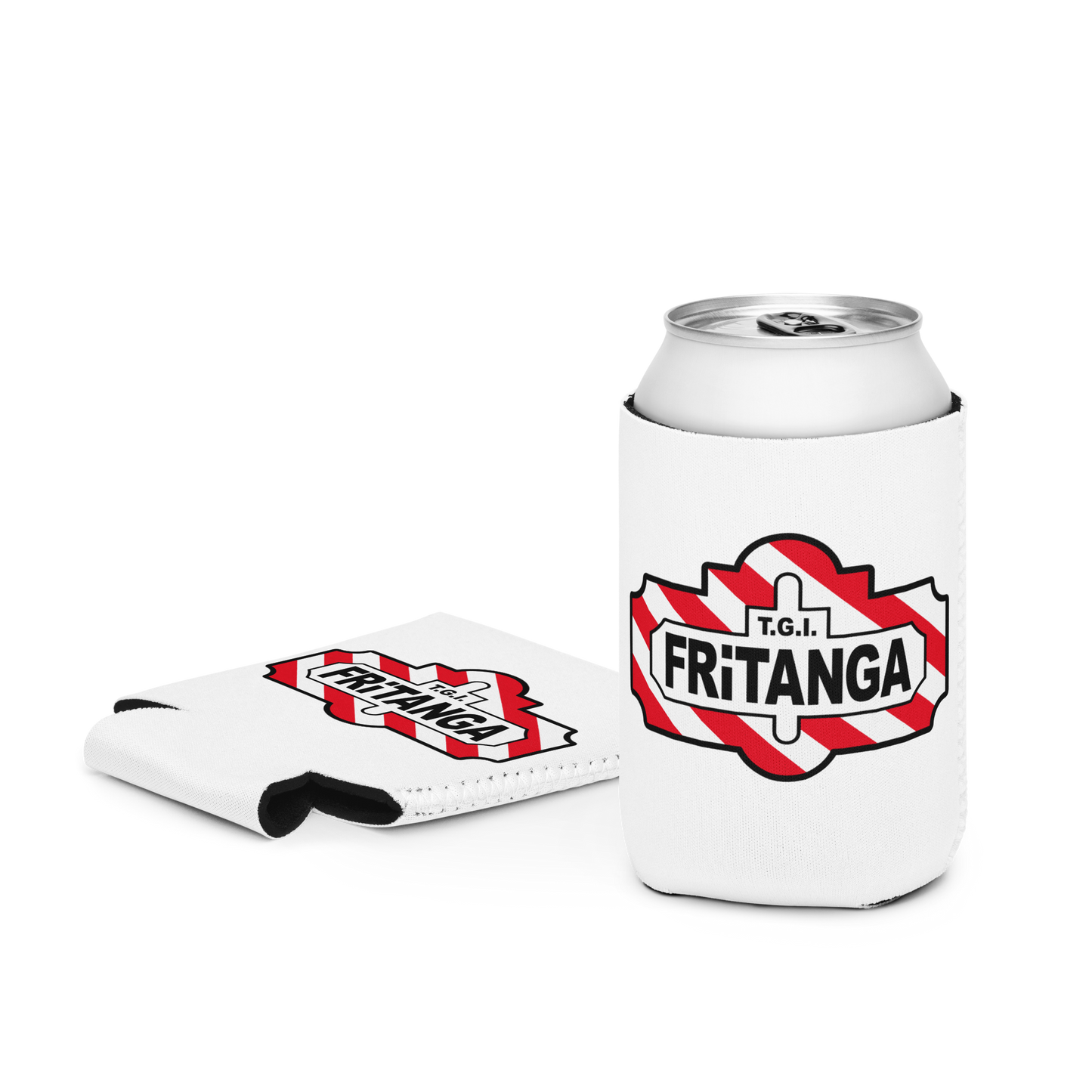 T.G.I. Fritanga Can Cooler – Funny Nicaraguan Drink Sleeve