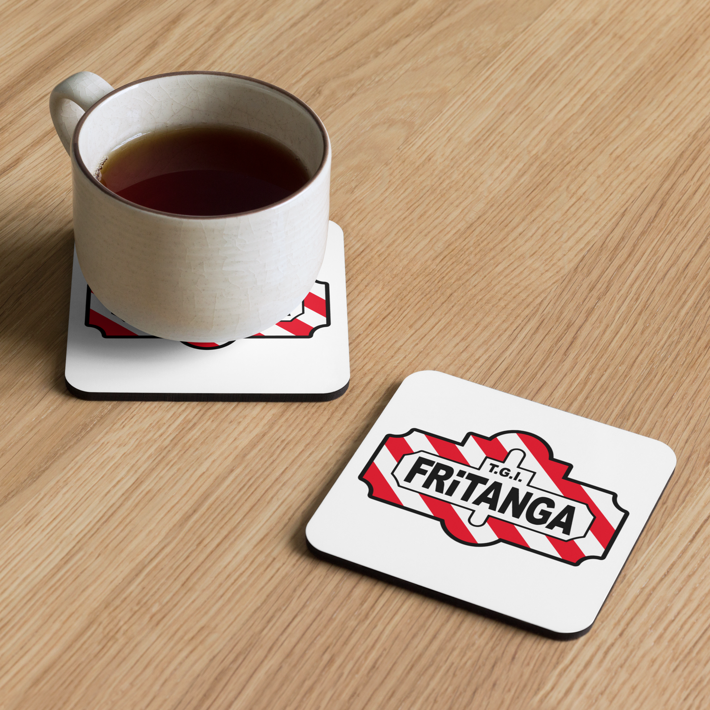 T.G.I. Fritanga Coaster – Funny Nicaraguan Gift for Food Lovers
