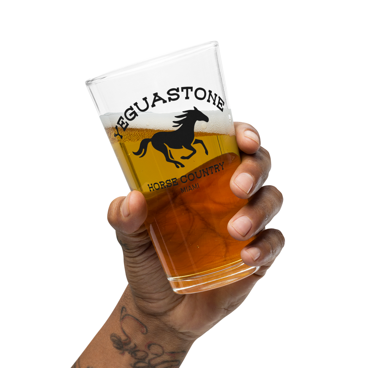 Yeguastone Pint Glass – Horse Country Edition