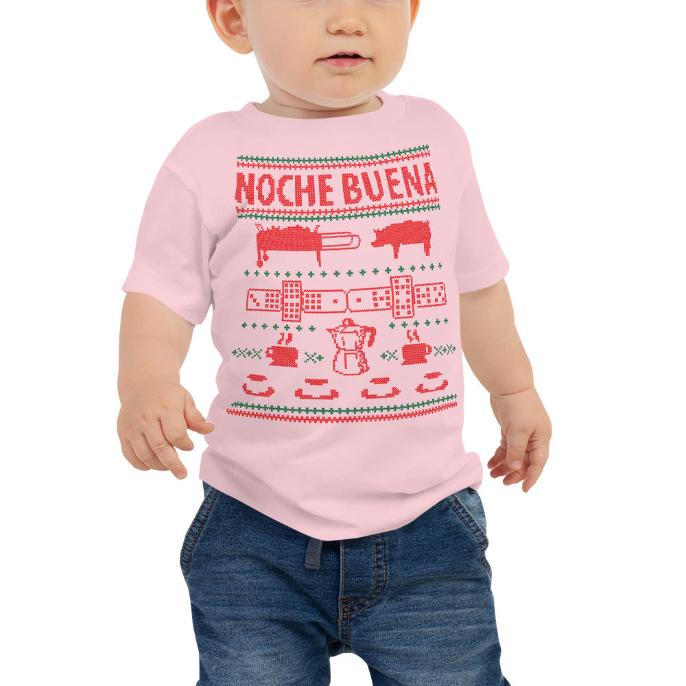 Noche Buena Ugly Xmas Baby Jersey Short Sleeve Tee
