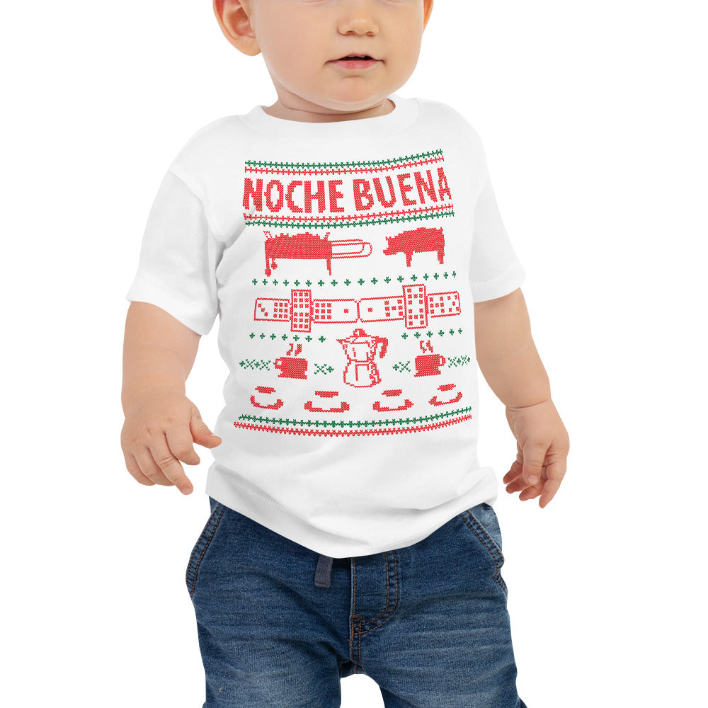 Noche Buena Ugly Xmas Baby Jersey Short Sleeve Tee