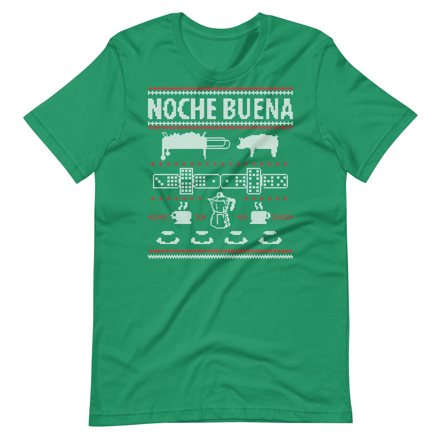 Noche Buena Ugly Xmas T-Shirt (Green)