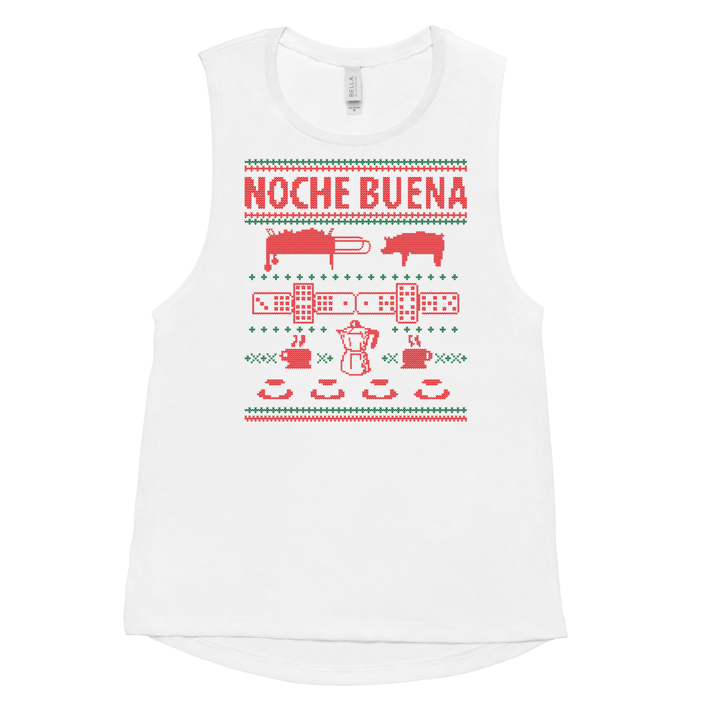 Noche Buena Ladies’ Muscle Tank