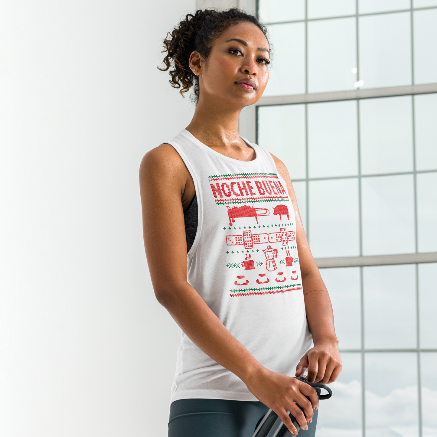 Noche Buena Ladies’ Muscle Tank