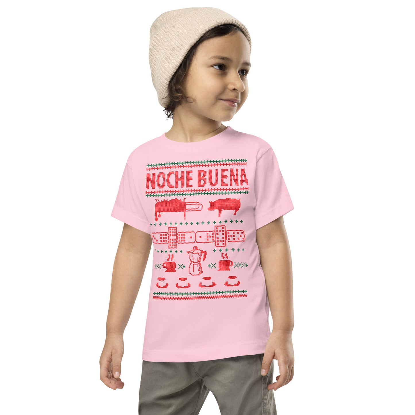 Noche Buena Ugly Xmas Toddler T-Shirt