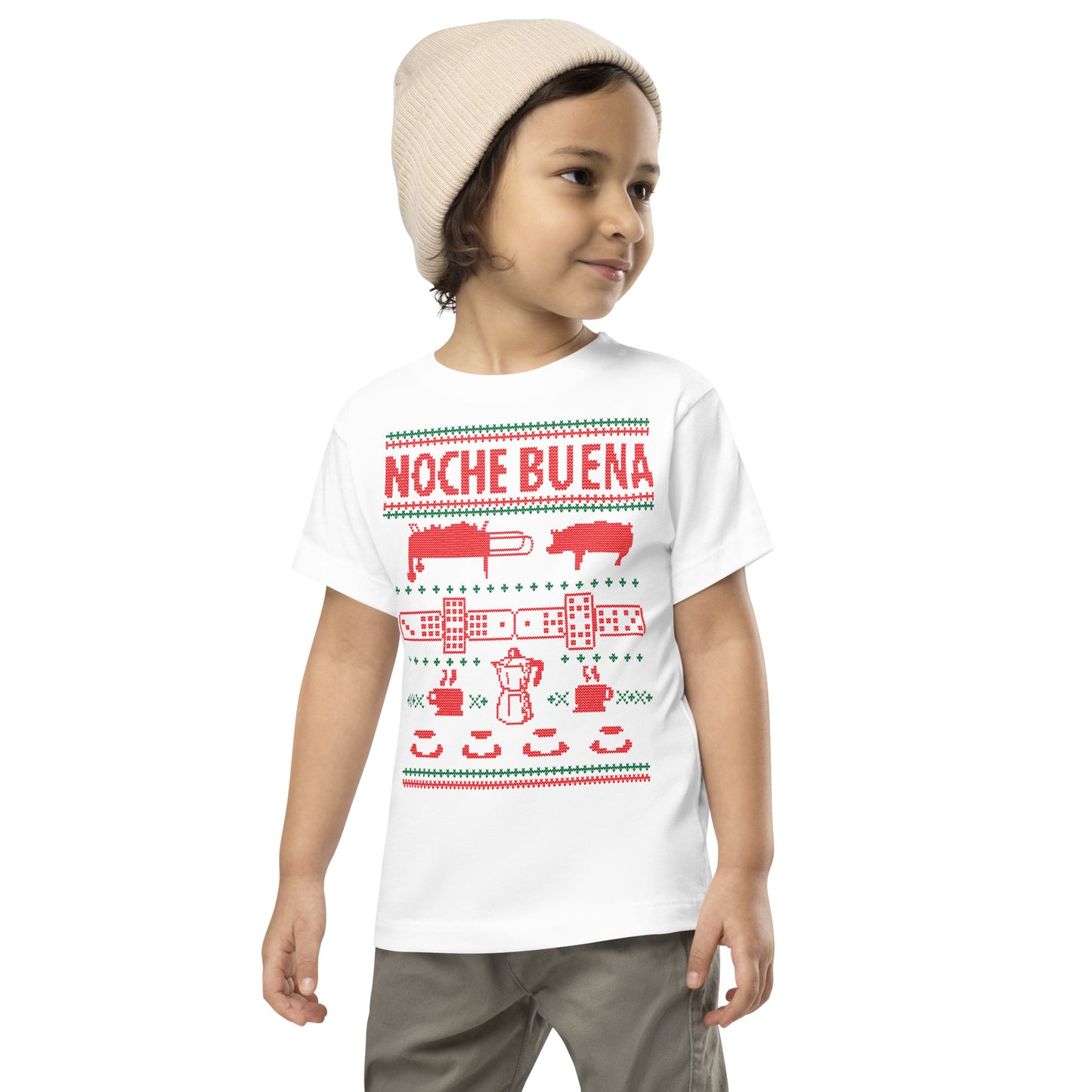 Noche Buena Ugly Xmas Toddler T-Shirt